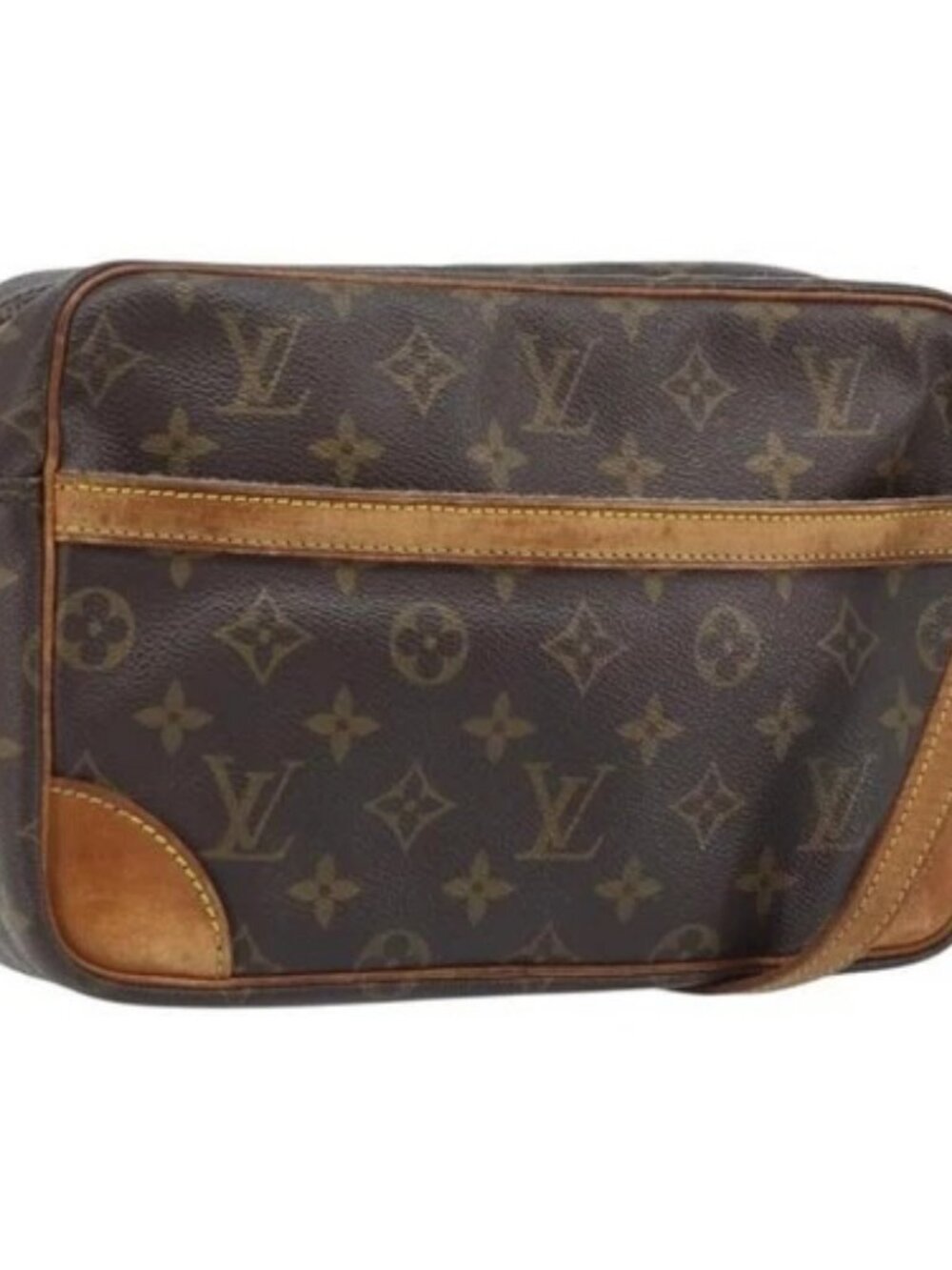 LOUIS VUITTON Monogram Trocadero 27 Shoulder Bag M51274 LV Auth YKZ123